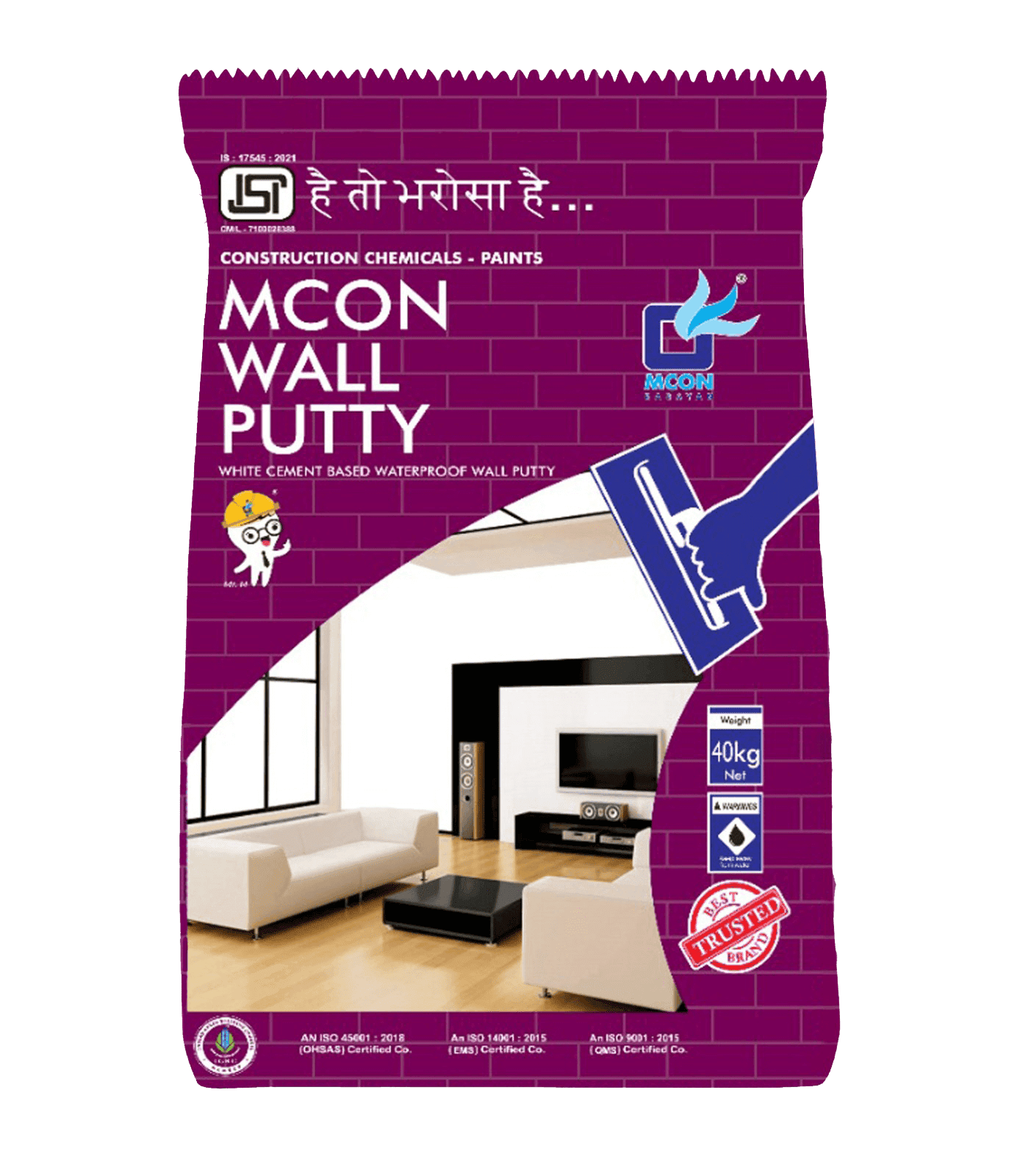 MCON Wall Putty 1 MCON Wall Putty
